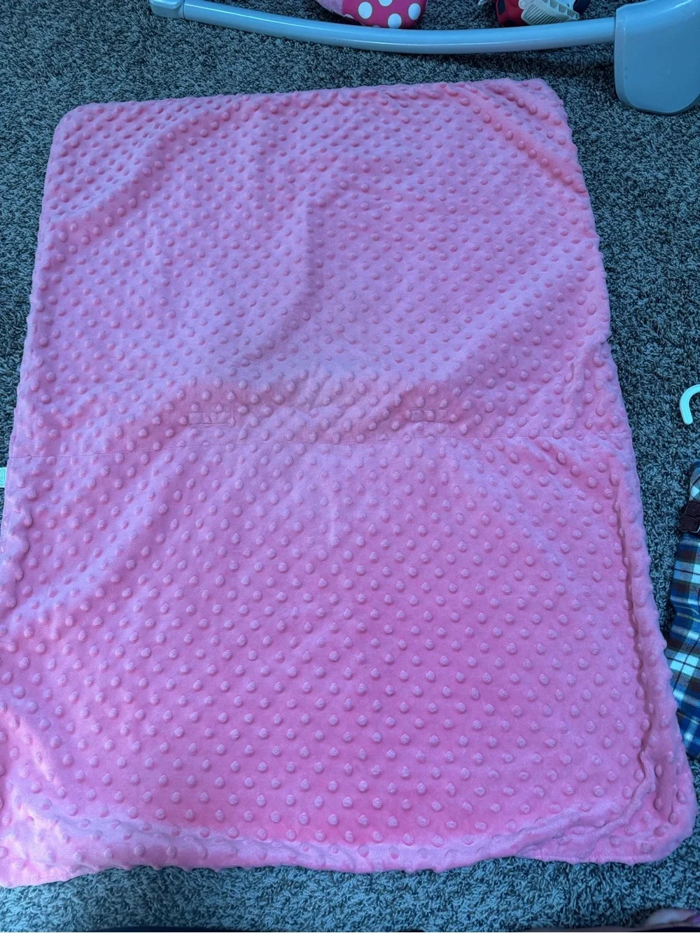 Carseat Cover & Nursing Drape in Navy and Pink Geometric